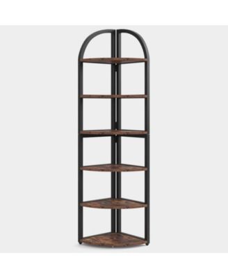  Corner Bookcase for Living Room Bedroom and Small Space