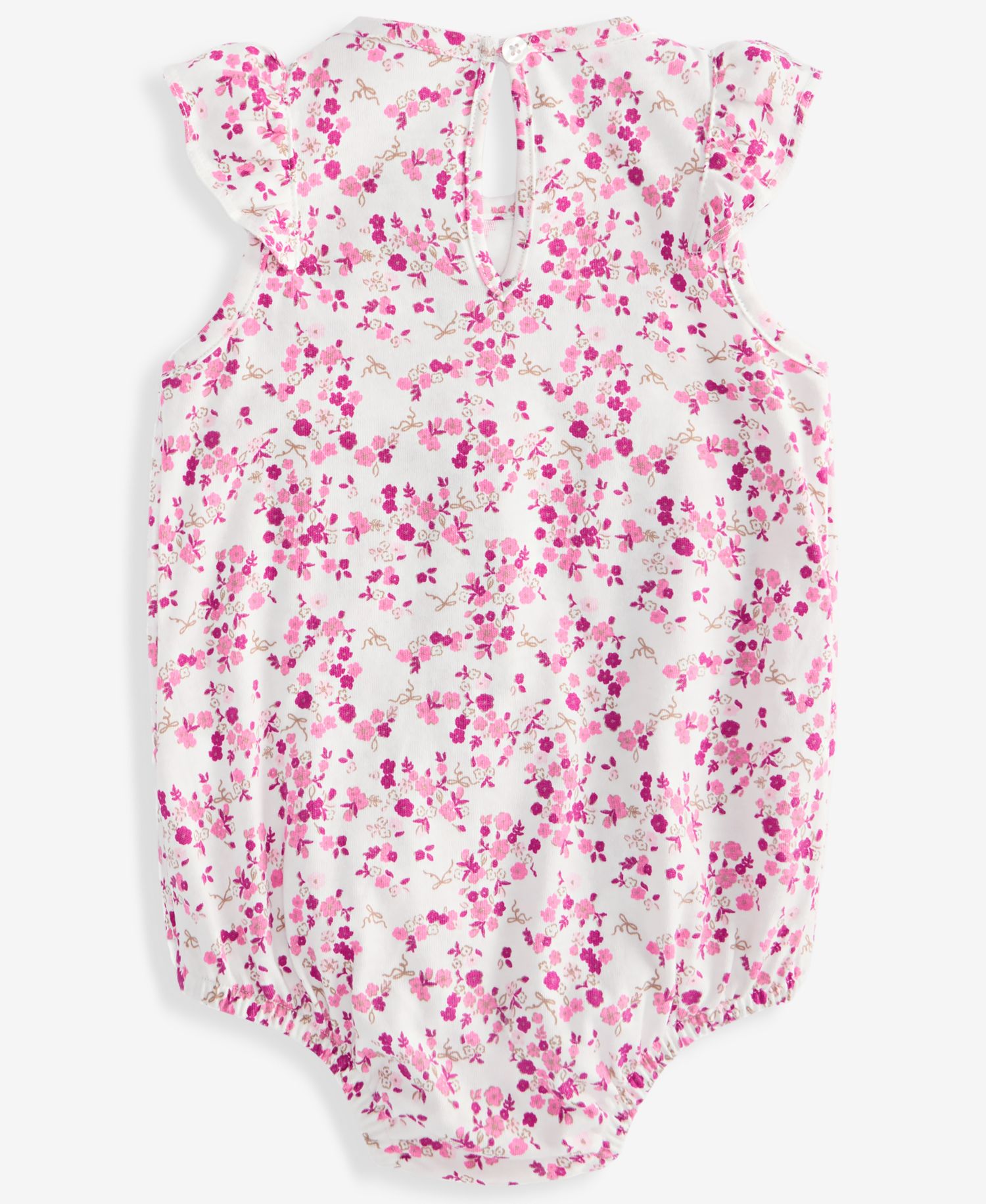 Baby Girls' 0M-24M Floral-Print Skirted Sunsuit