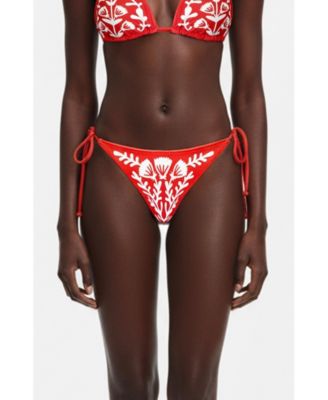 Women's Coral Garden Reversible Tie Side Bottom