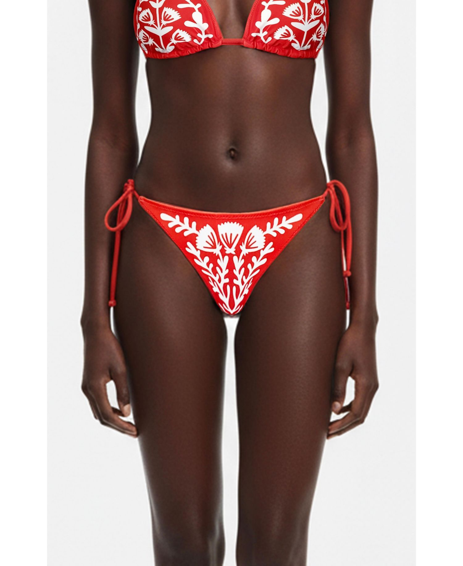 Women's Coral Garden Reversible Tie Side Bottom