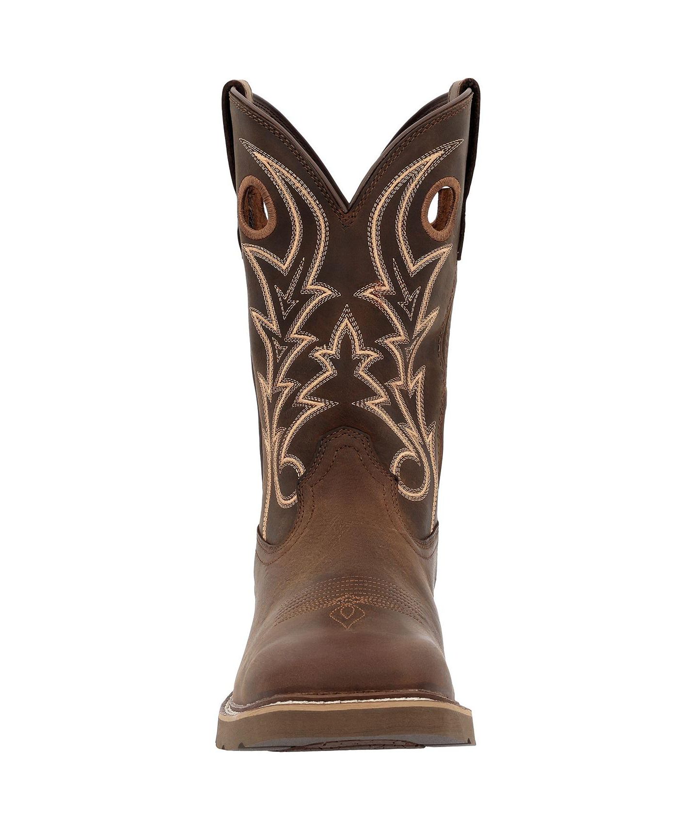 Мужские ботинки GEORGIA BOOT Core 37 11" Western Pull-On Work Boot, цвет: Коричневый — фото 4