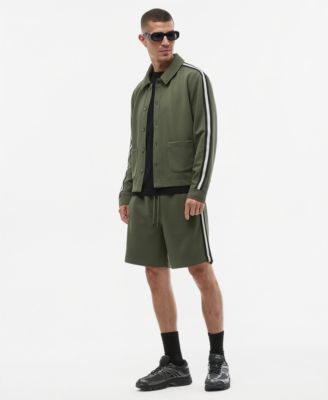Men's Sport Mesh Striped 7" Drawstring Shorts