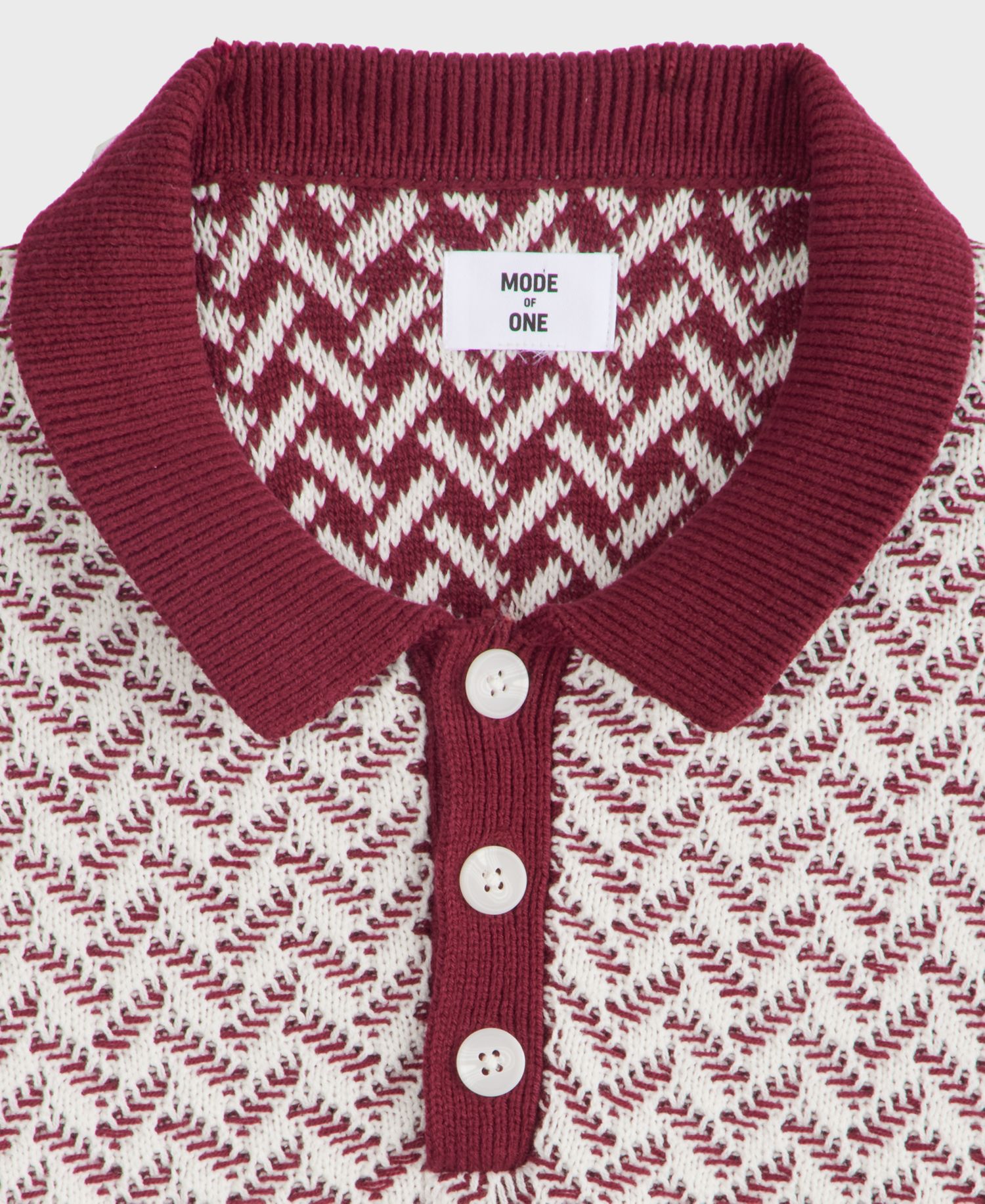 Men's Leo Short-Sleeve Polo Sweater