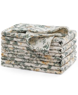 Linen Blend Country Meadow Napkins, Set of 6
