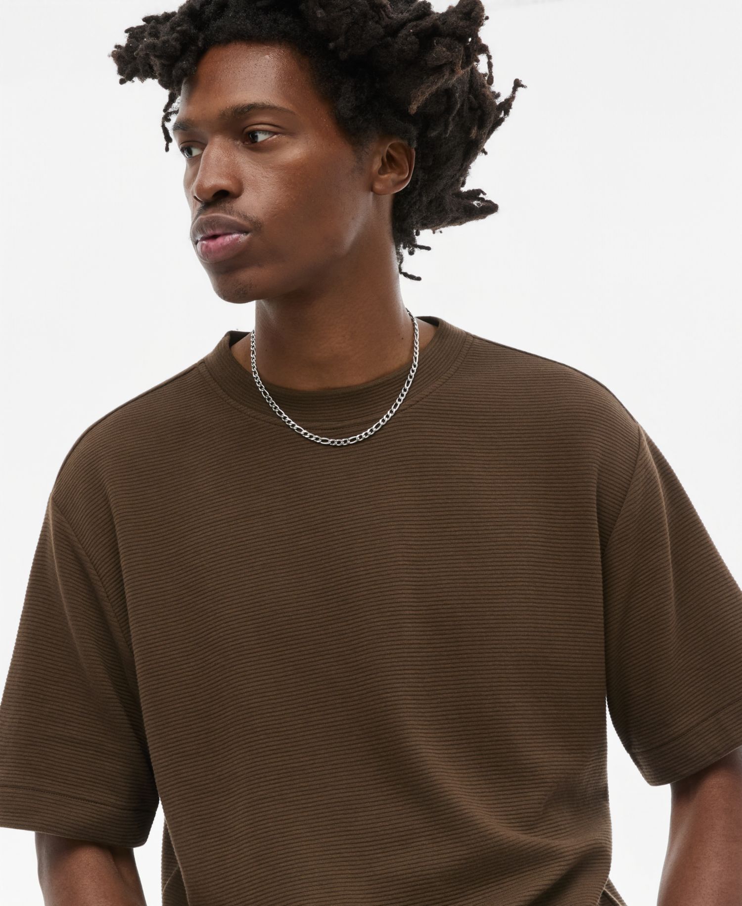 Men's Corey Ottoman-Knit T-Shirt