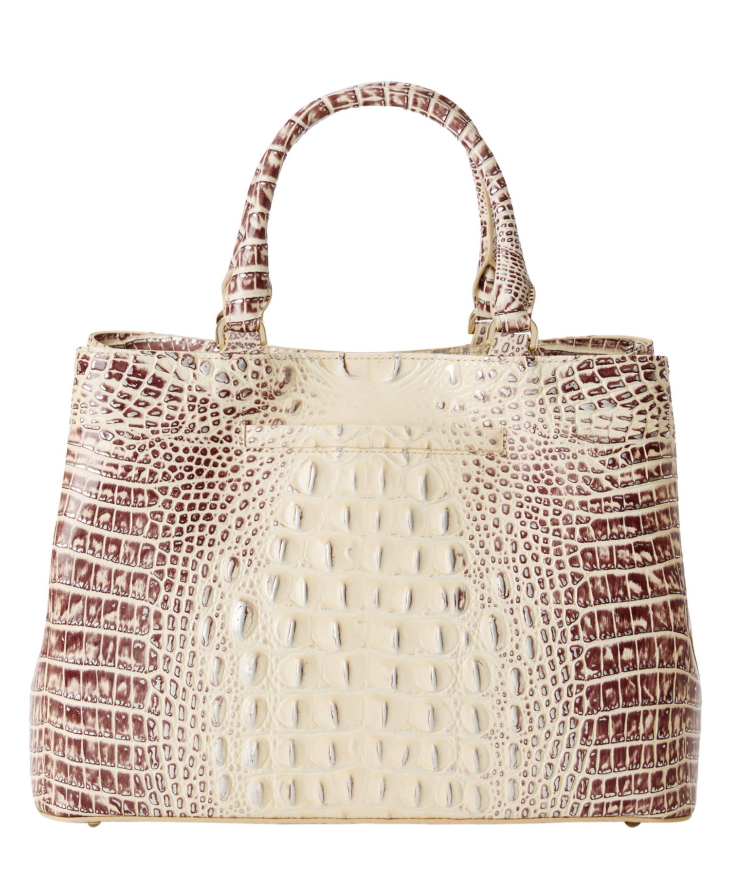 Denise Medium Leather Satchel Handbag