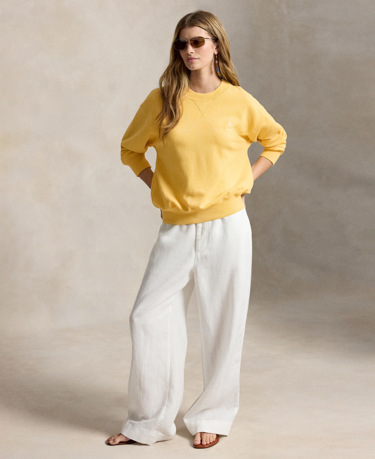 Women's Island Fleece Crewneck Long-Sleeve Sweatshirt