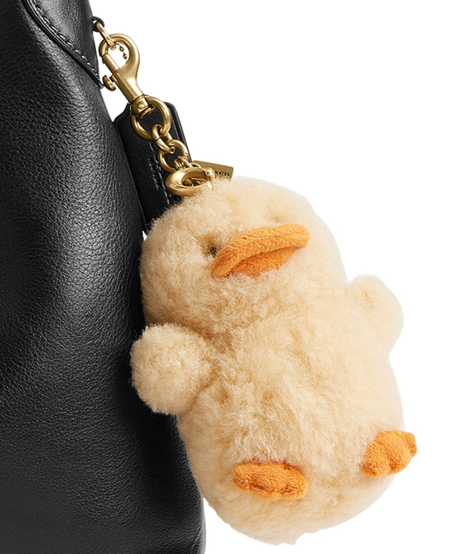Shearling Ducky Bag Charm