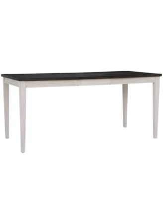 Dawnwood 84" Wood Counter Height Dining Table