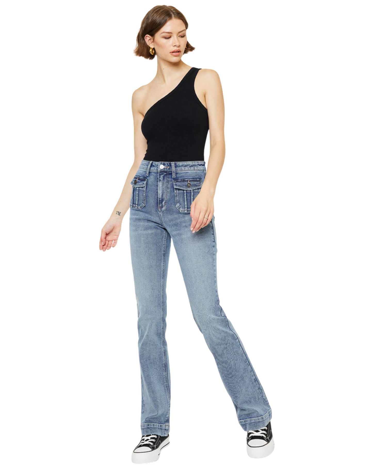 Women's Carrie High Rise Vintage Bootcut Jeans