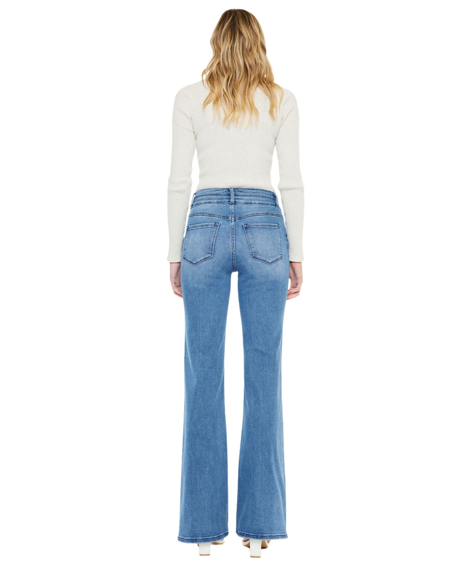Women's Onyx Ultra High Rise Wide Flare Jeans
