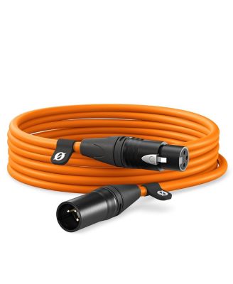 20' Premium XLR Cable, Orange