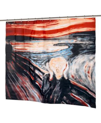 "The Scream" Museum Collection Fabric Shower Curtain