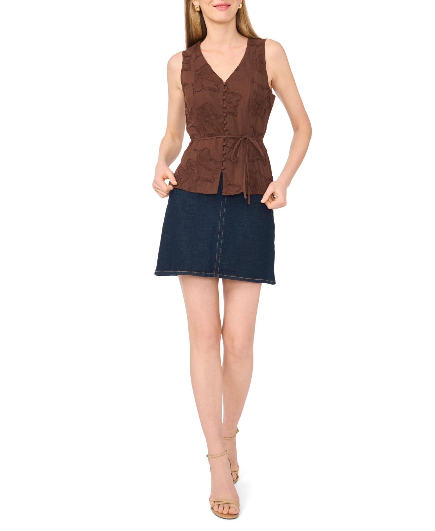 Women's Cotton V-Neck Tank Top