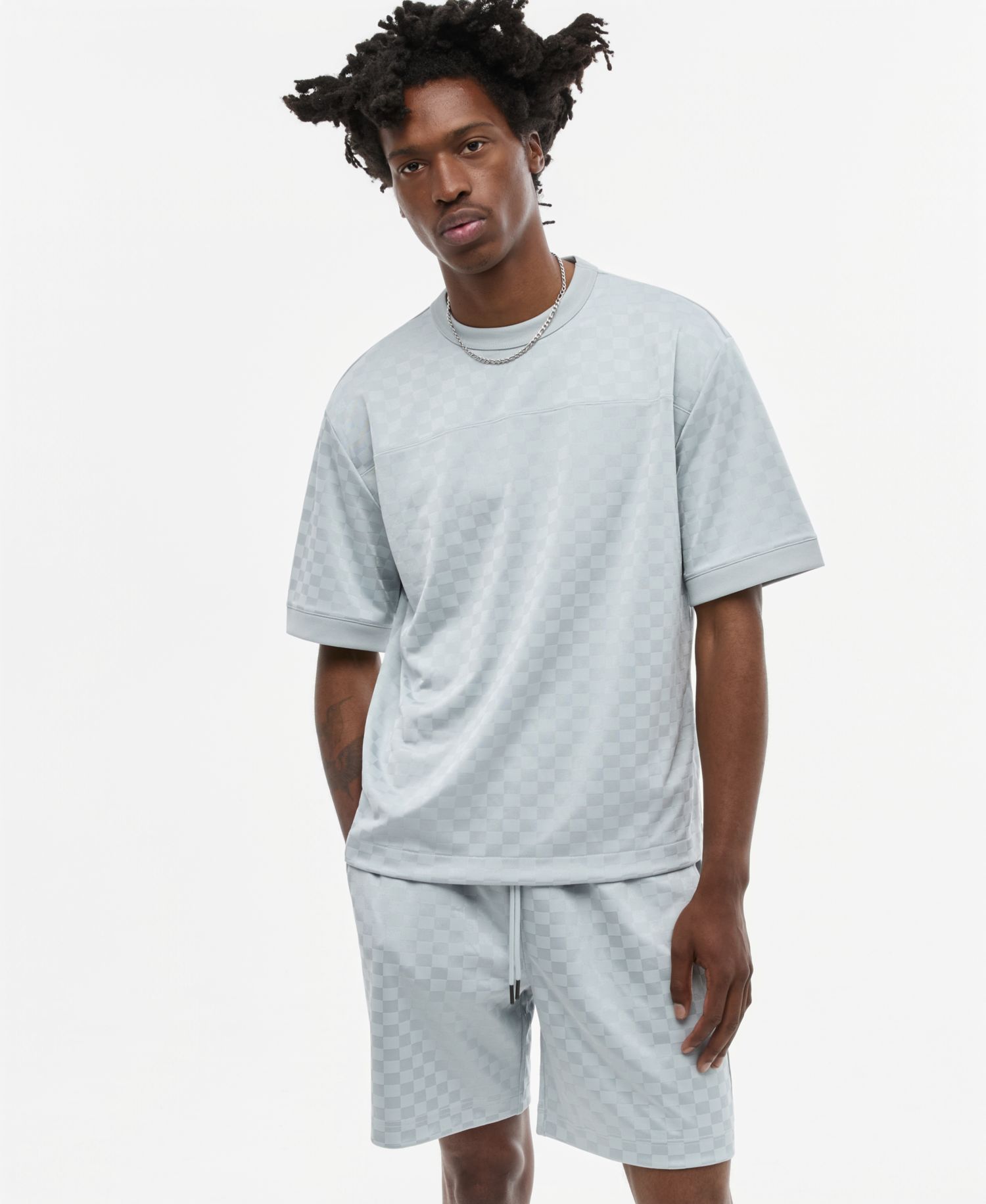 Men's Relaxed Tricot Crewneck T-Shirt
