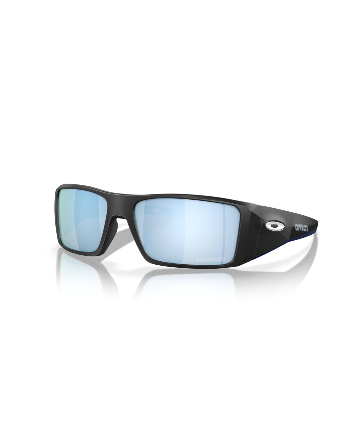 Men's Polarized Dallas Cowboys Heliostat Rectangle Sunglasses, OO9231