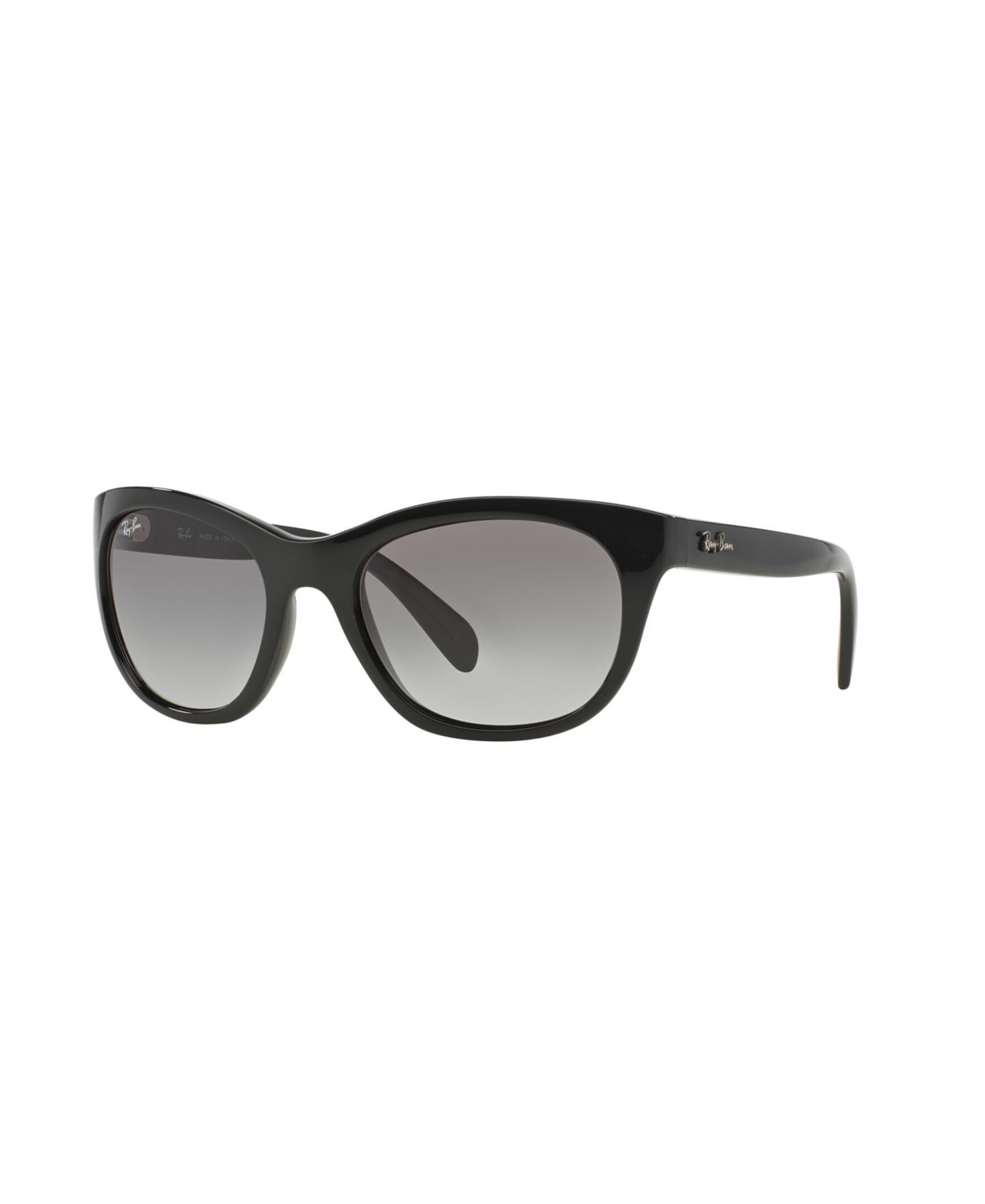 Женские солнцезащитные очки Ray-Ban Square Sunglasses, RB4216, цвет: Чёрный — фото 1