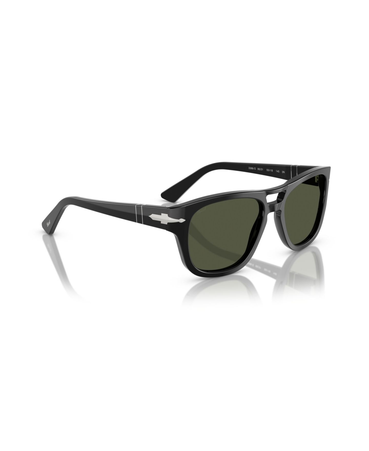 Солнцезащитные очки Persol Unisex Square, PO3366S, цвет: Чёрный — фото 6