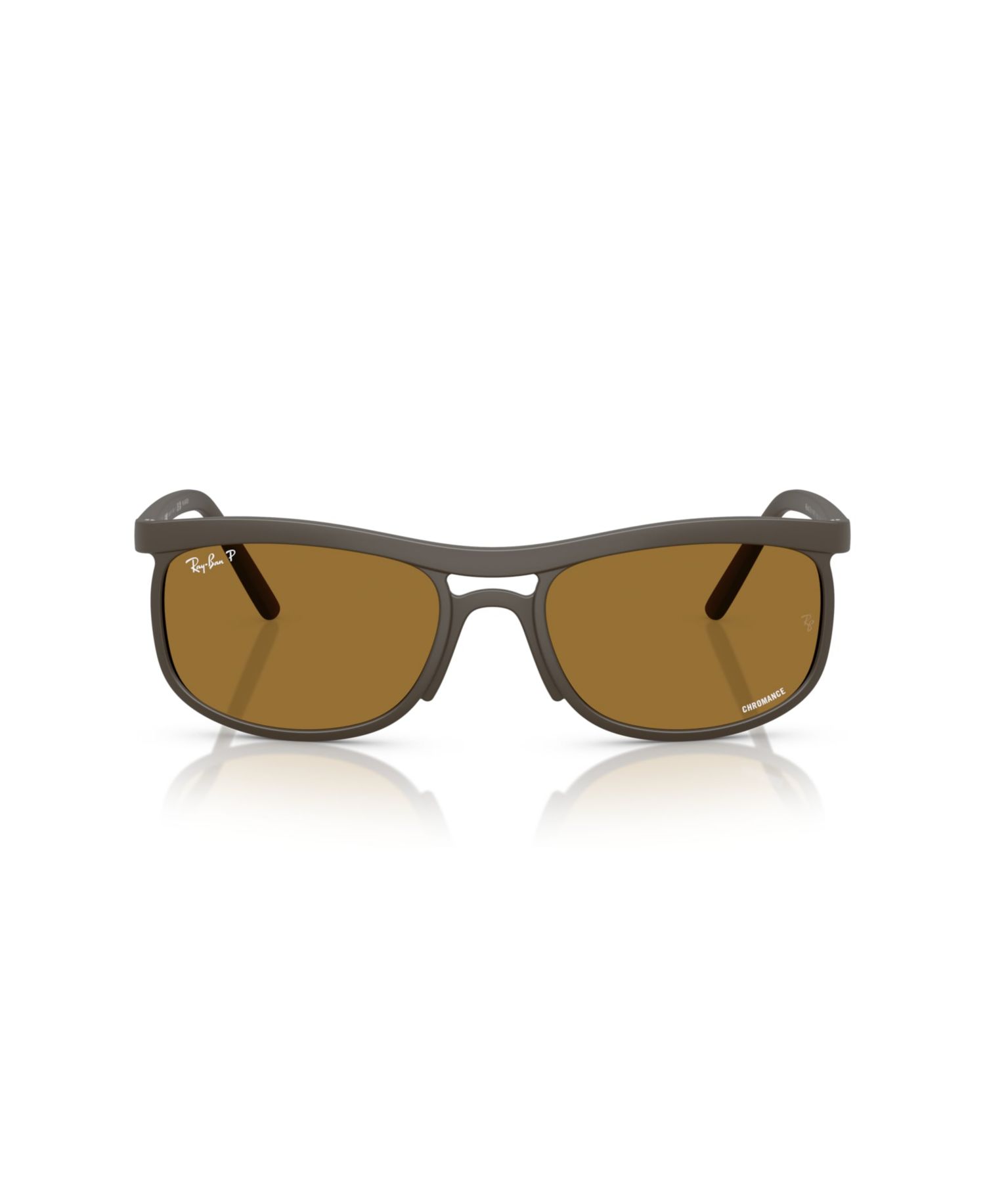Unisex Polarized Lenses Lite Force Square Sunglasses, RB4452 RB4452CH