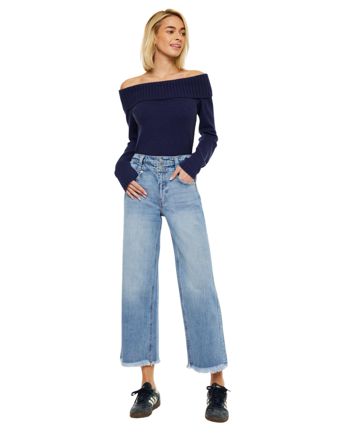 Women's Gretchen Ultra High Rise Wide Leg Jeans