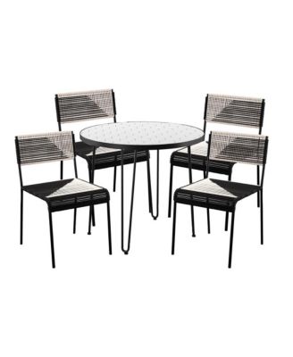 Watkindale 4 Chair Bistro Set