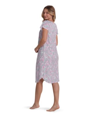 cotton shirt night dress for women Pink 100% Cotton Light Ultra-Soft Night Dress Women Cotton Pants Shirt