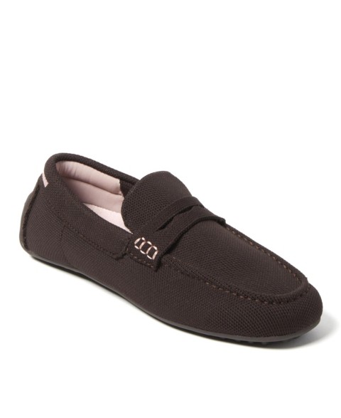 Женские Dearfoams Women's Hazel Sport Knit Driving Loafer