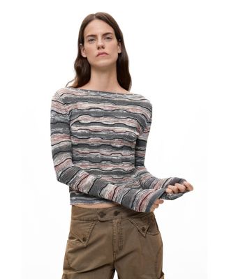 Women's Fine striped sweater