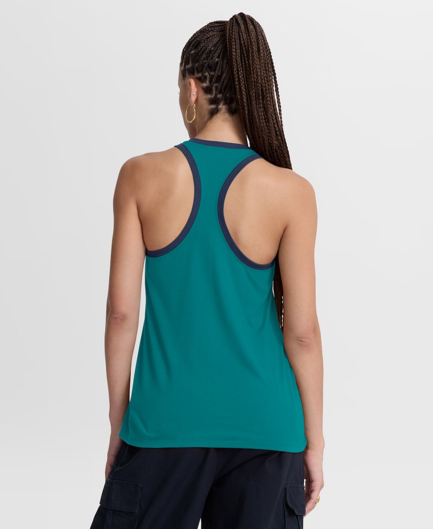 Women's Teal Seattle Mariners Tri-Blend Dri-FIT Racerback Tank Top