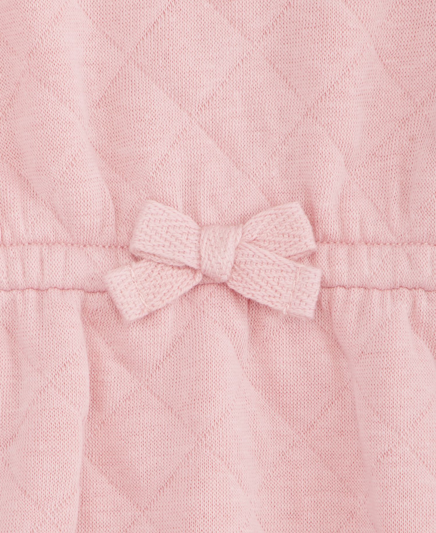 Baby Girls' 0M-24M Quilted Heart-Patch Coverall