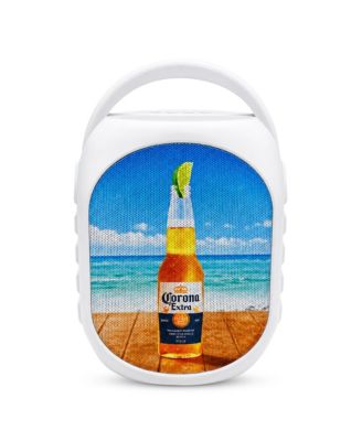Mini Party Speaker with Color Changing LED Lights, FM Radio, Built-in Handle