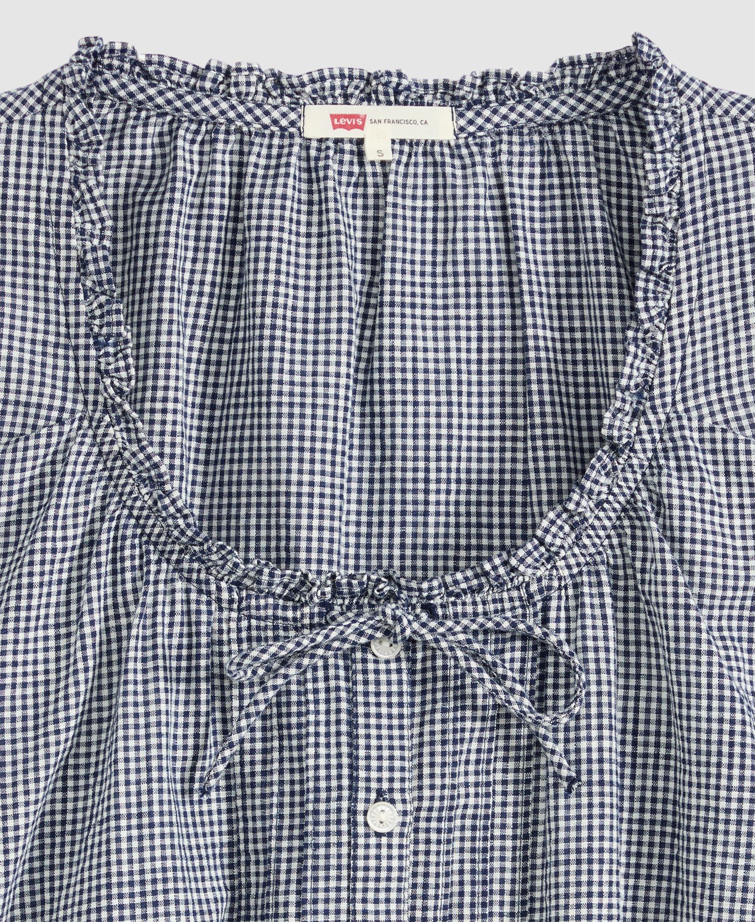 Plus Size Chiara Front Button Short-Sleeve Blouse