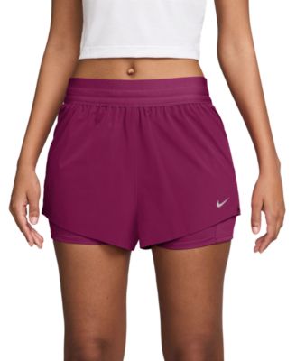 Women's Swift Dri-FIT Mid-Rise 2-in-1 Running Shorts