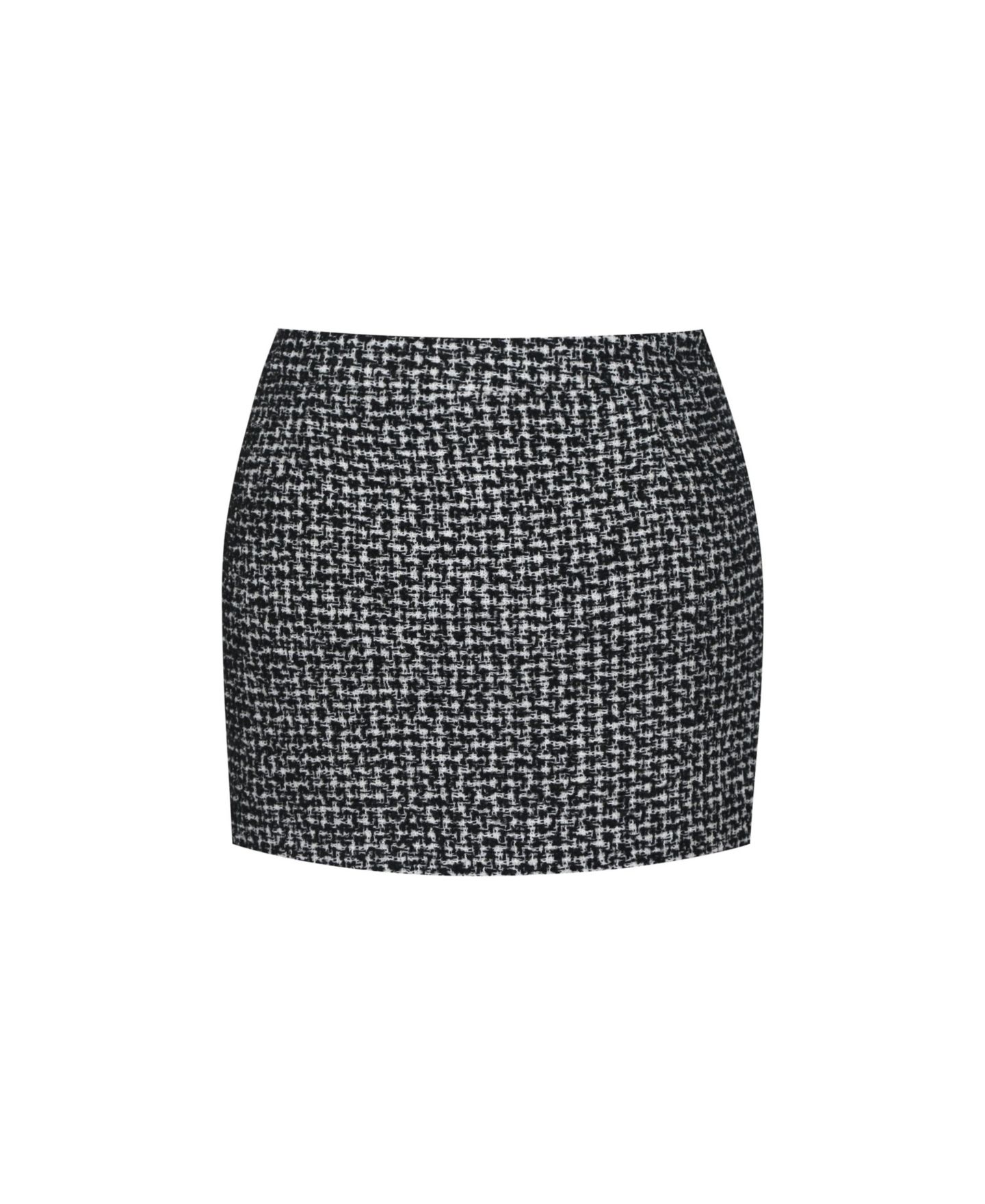 Женская юбка Miss Circle Sandra Tweed Mini, цвет: Чёрный — фото 10