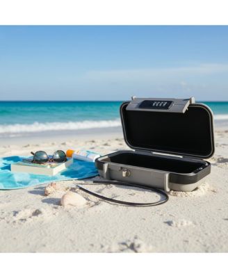 Portable Beach Safe with Combination Lock