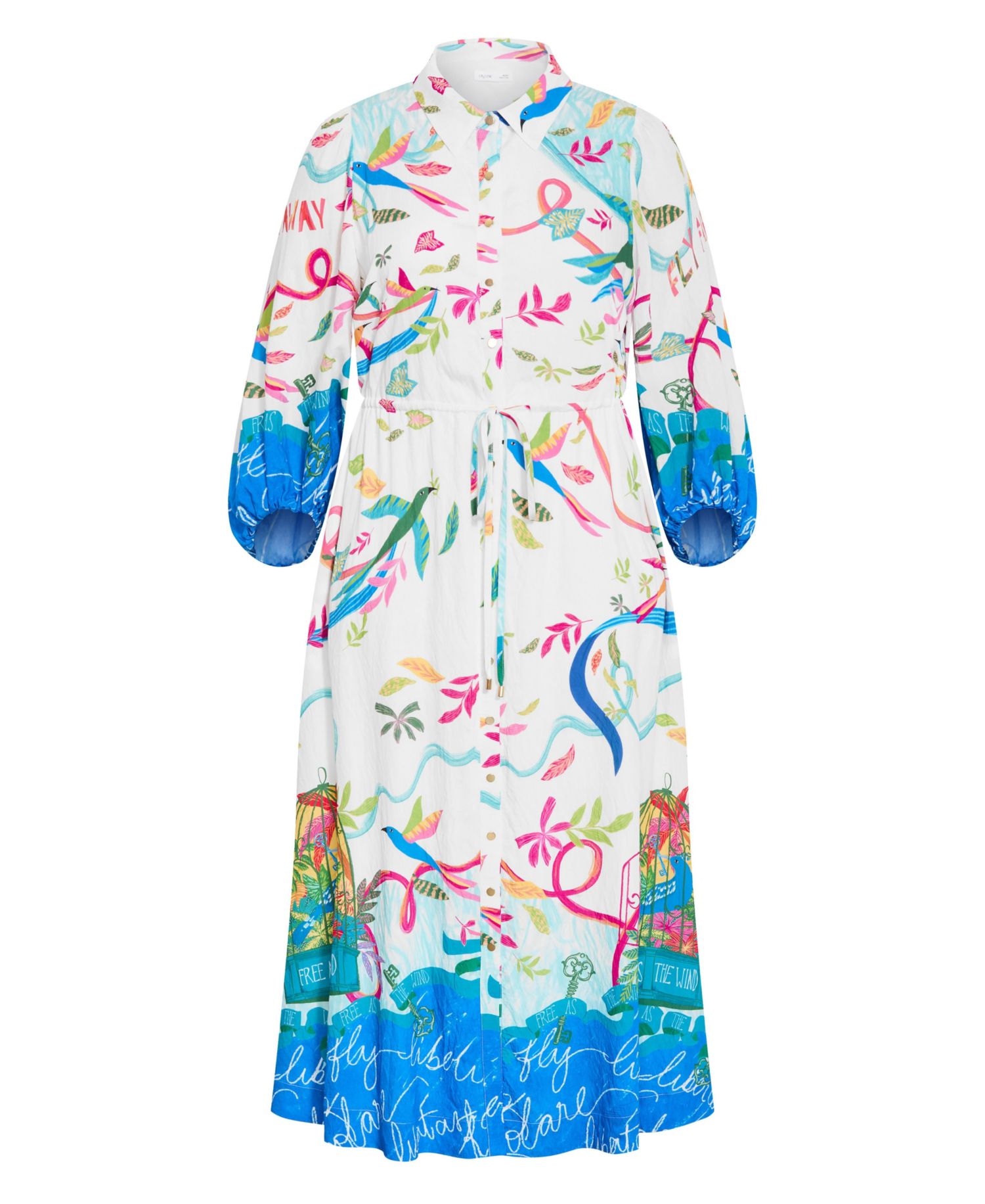 Women's Plus Size Tahlia Spirit Print Maxi Dress