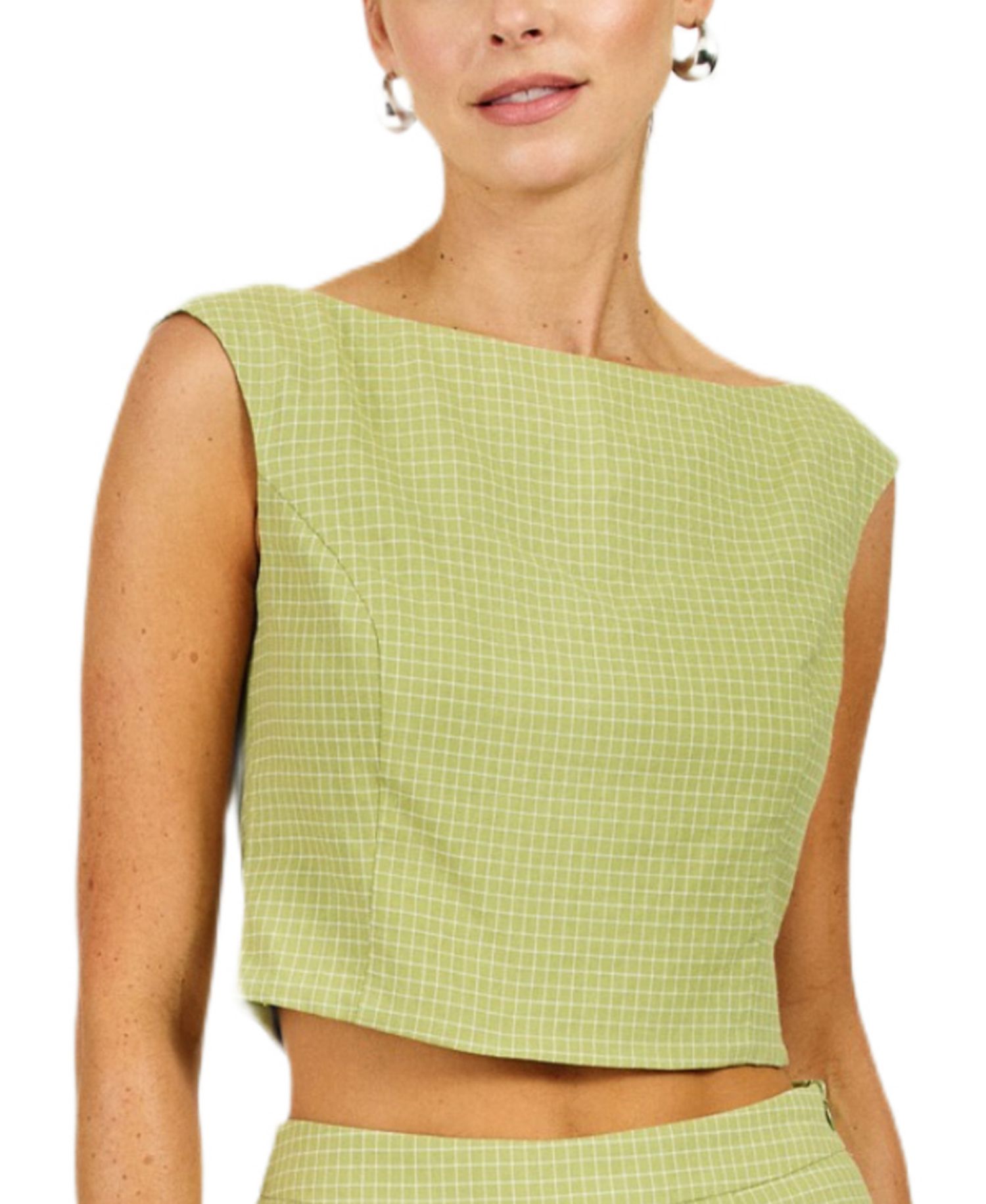 Women's Shea Boat Neck Sleeveless Top