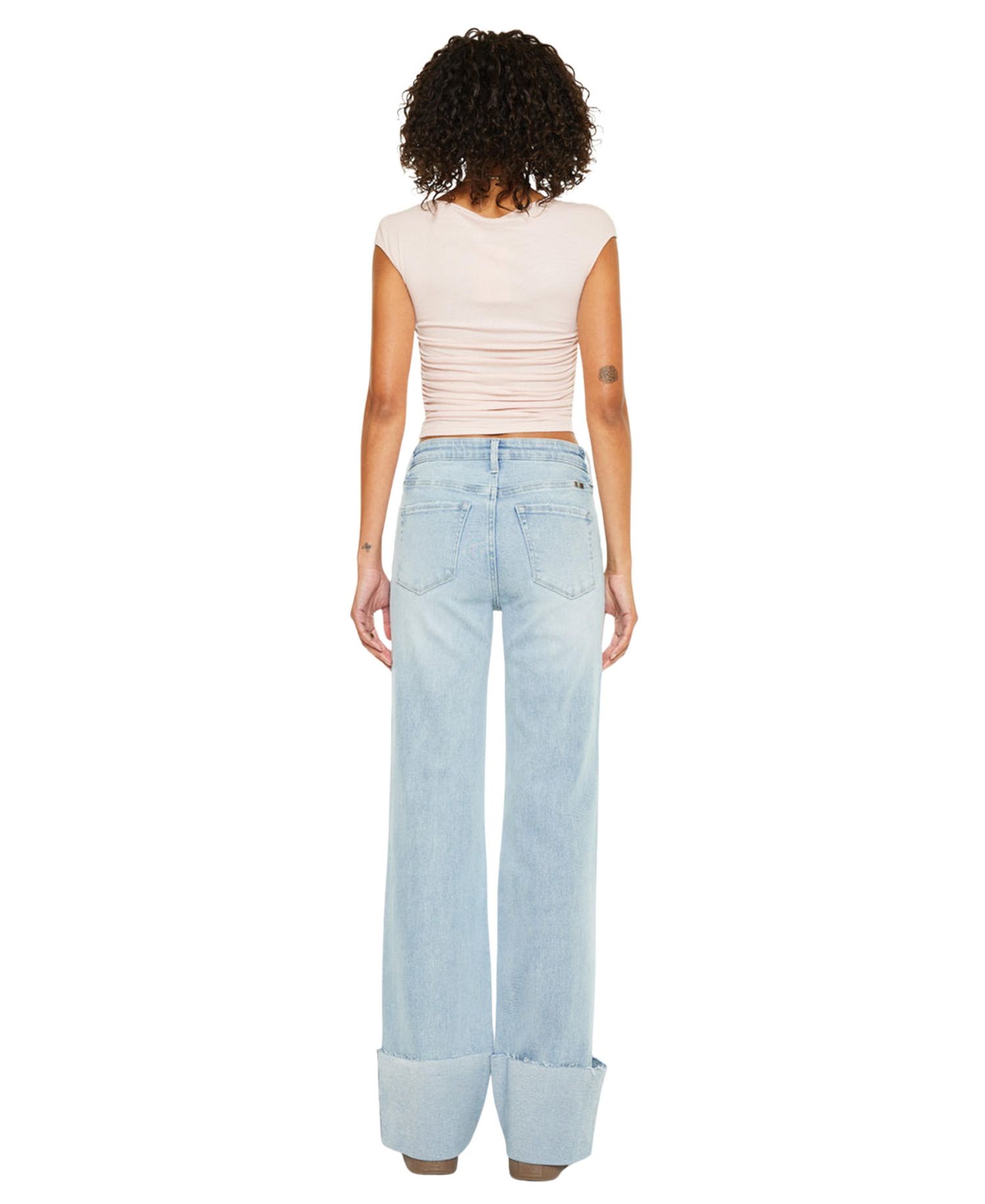 Women's Franny Essentials High Rise Wide Flare Jeans