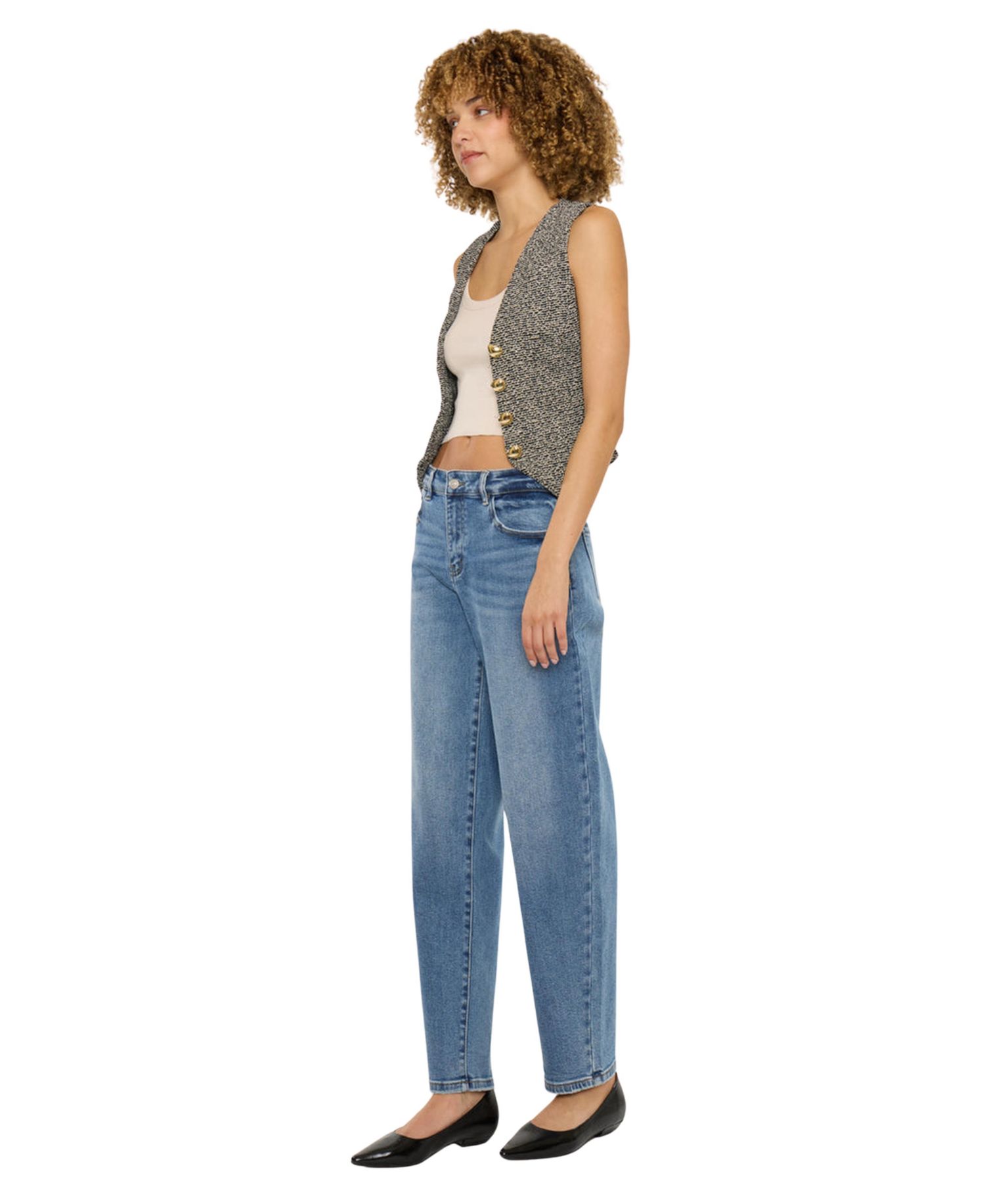Women's Grace High Rise Slim Barrel Jeans