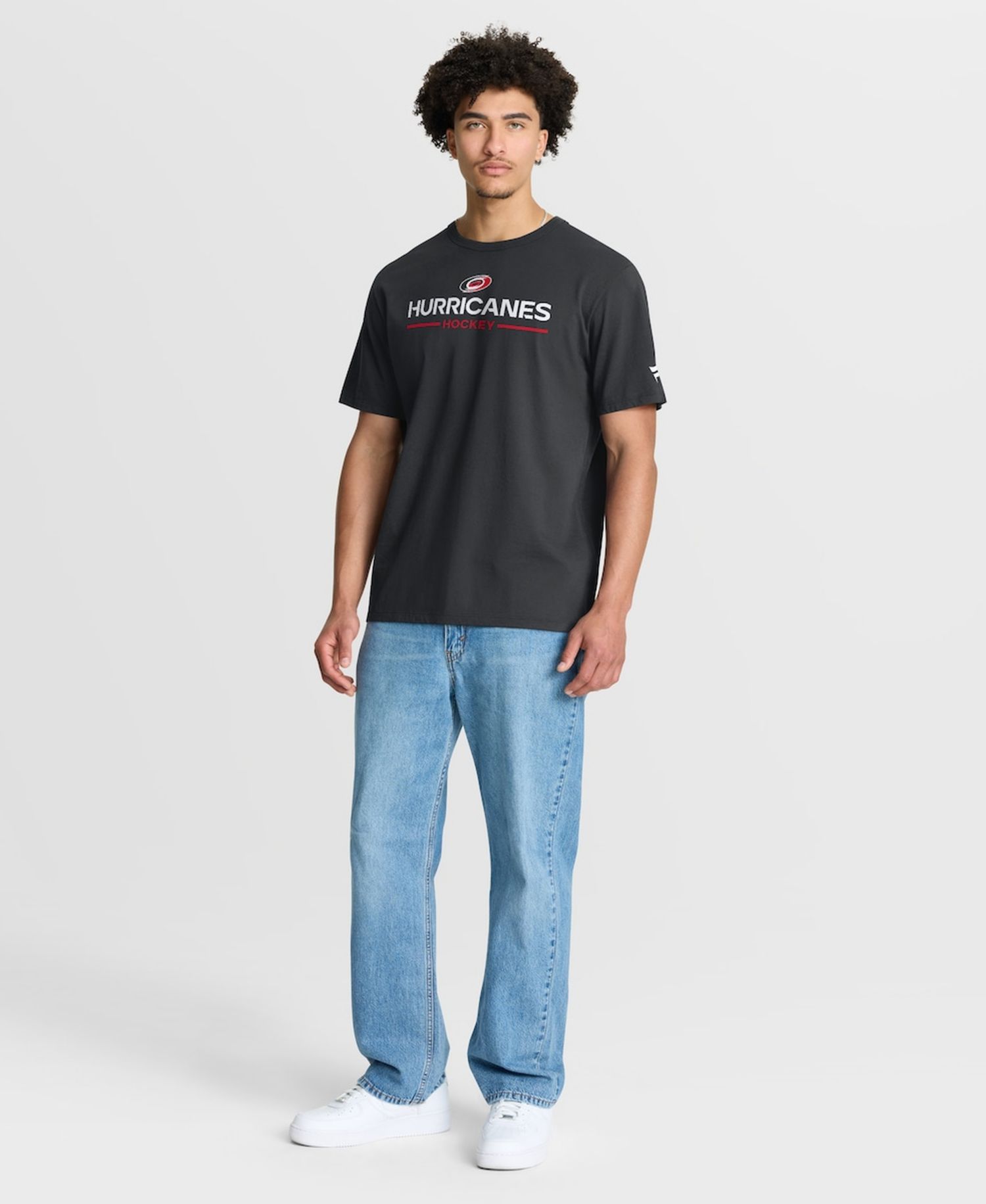 Men's Black Carolina Hurricanes Authentic Pro Primary T-Shirt