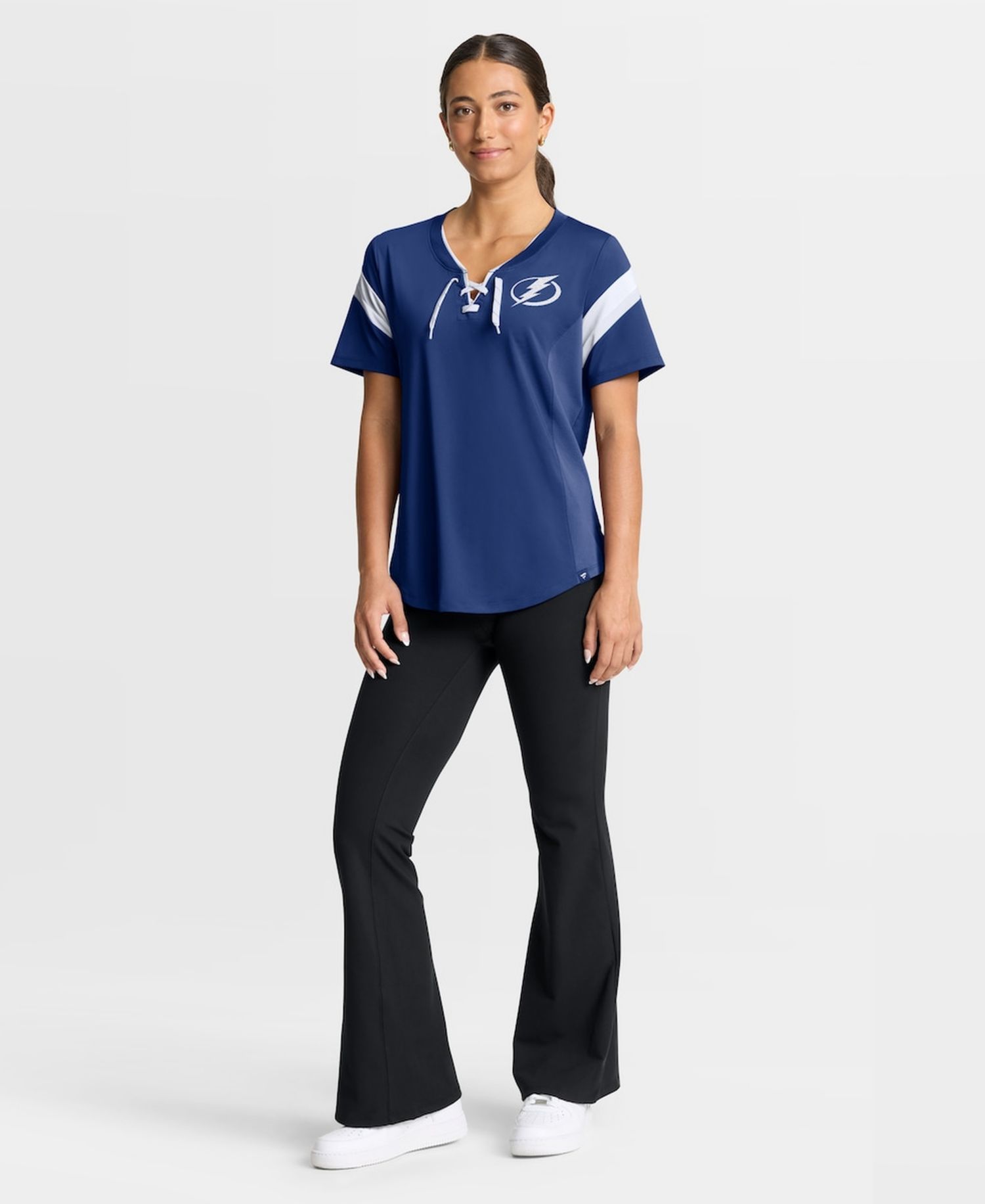 Women's Blue Tampa Bay Lightning Offside Athena T-Shirt