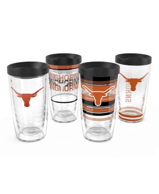 Texas Longhorns 4-Pack 16oz. Classic Tumbler Set