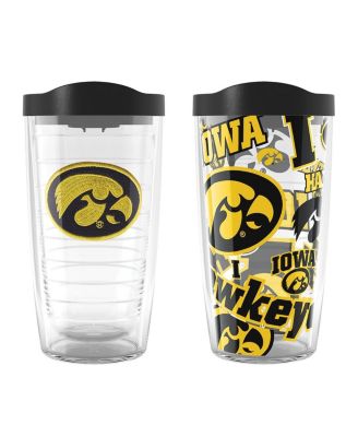 Iowa Hawkeyes 2-Pack 16oz. Competitor Emblem Tumbler Set