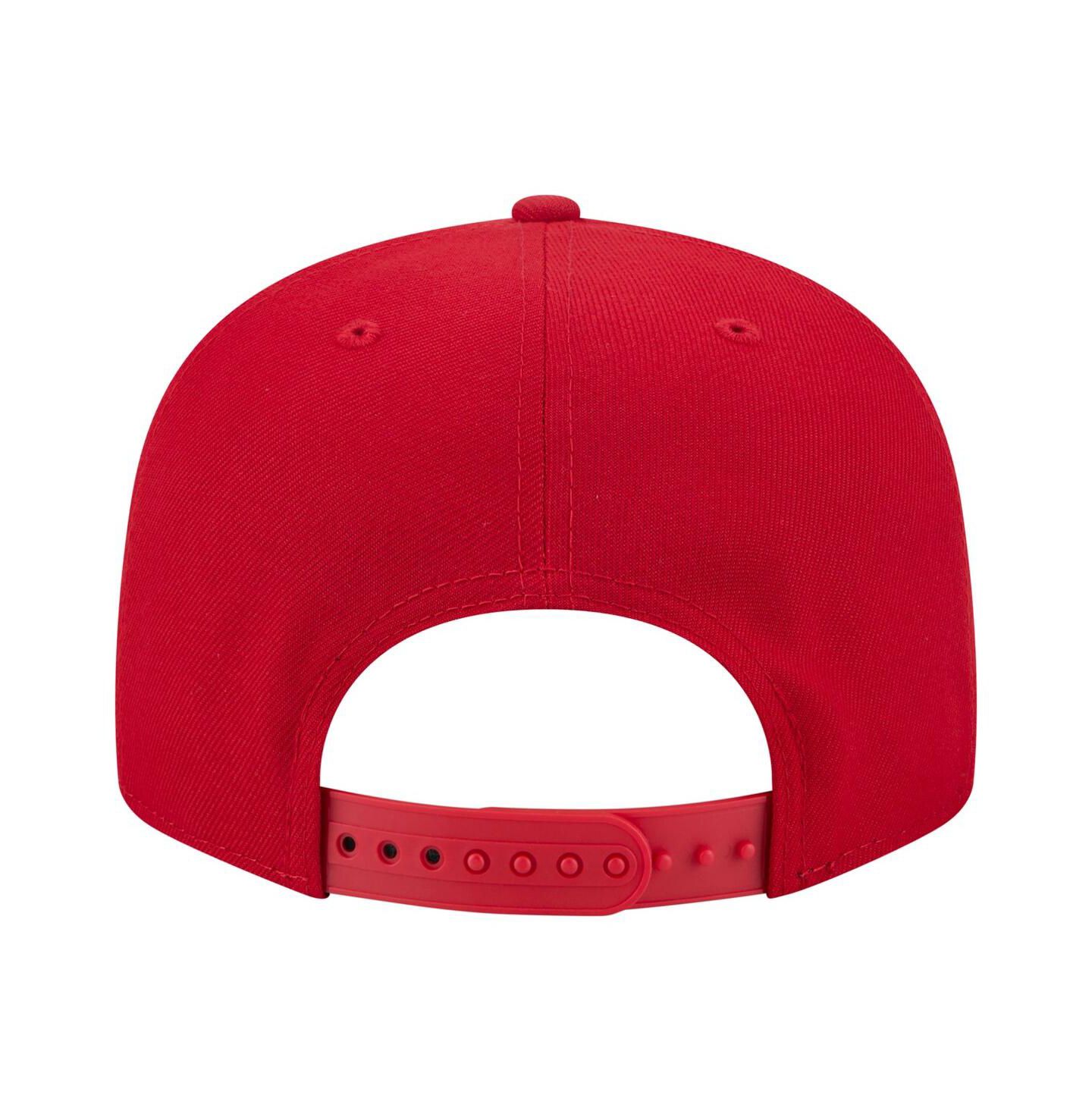 Мужская кепка New Era Scarlet San Francisco 49ers Core Team Script 9FIFTY Snapback Hat — фото 4