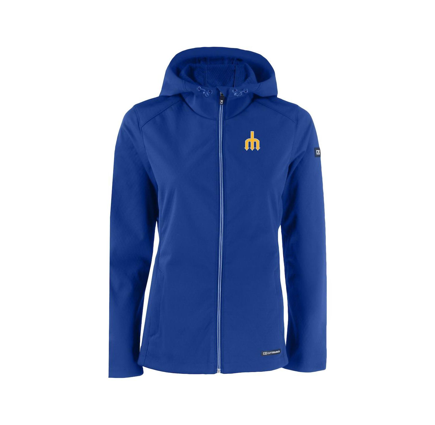 Women's Royal Seattle Mariners Evoke Eco Softshell Full-Zip Jacket