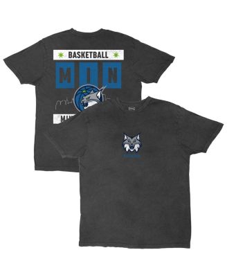 Men's and Women's Heather Black Minnesota Lynx Relaxed Fit Big Shot Vintage Wash T-Shirt