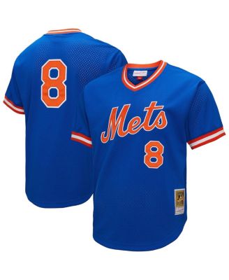 Men's Gary Carter Royal New York Mets Big & Tall Cooperstown Collection Mesh Batting Practice Jersey