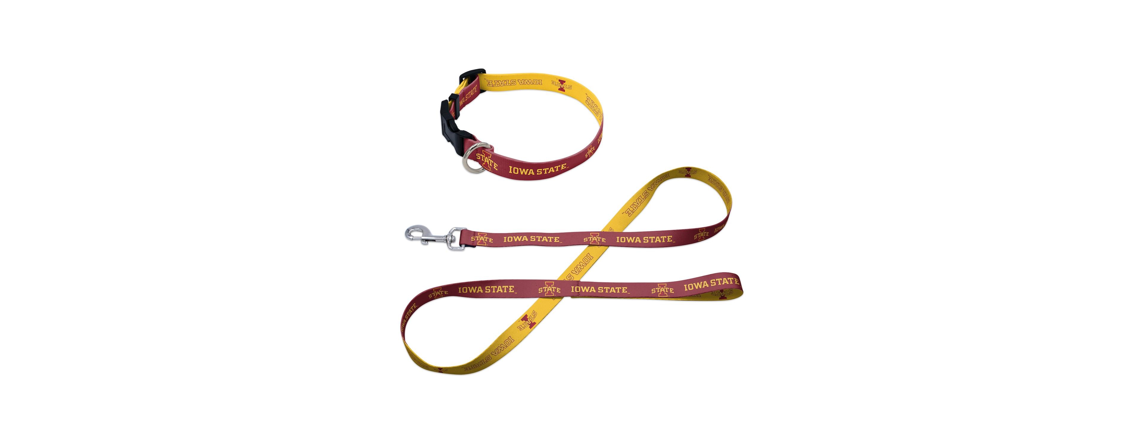 Wincraft Iowa State Cyclones Pet Leash and Collar Set
