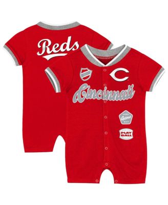 Baby Boys and Girls Red Cincinnati Reds Pinch Coverall