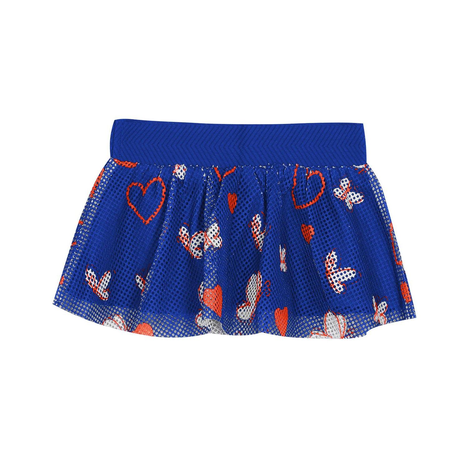 Baby Girls New York Mets Bodysuit, Headband & Skirt Set